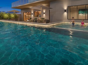 Conjunto Aquático - Piscina aquecida e Solarium