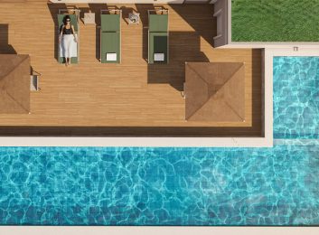 Conjunto Aquático - Piscina aquecida e Solarium